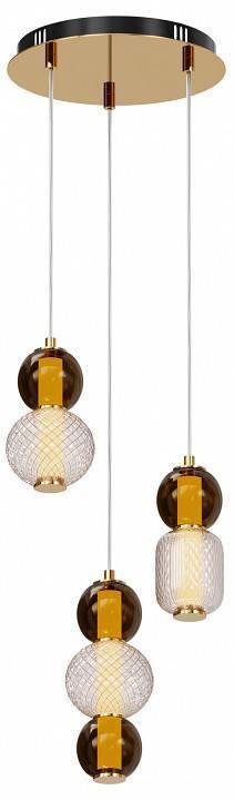 Подвесная люстра Maytoni Drop LED 33 Вт 3000K Золото MOD273PL-L33G3K