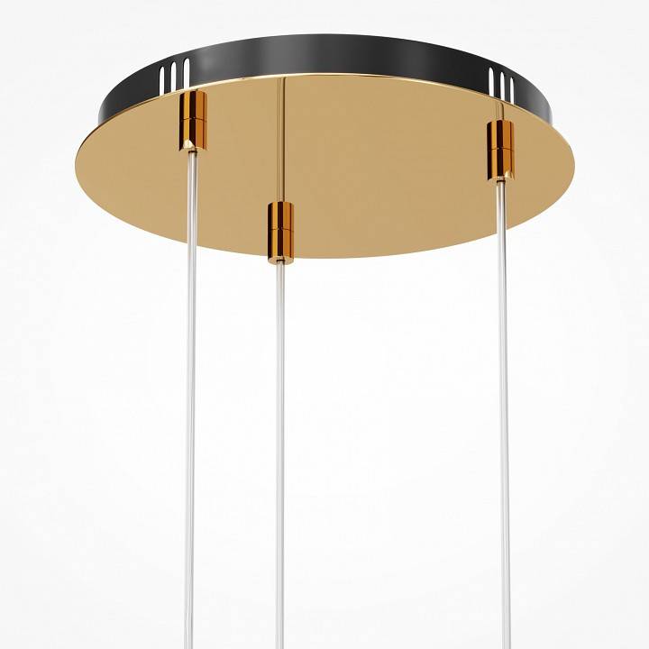 Подвесная люстра Maytoni Drop LED 33 Вт 3000K Золото MOD273PL-L33G3K