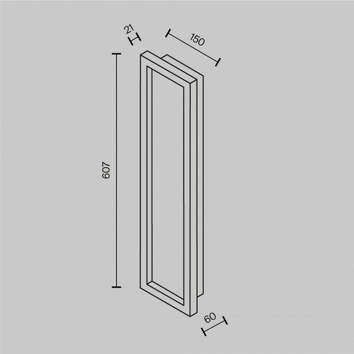 Накладной светильник Maytoni Orign MOD311WL-L55B3K