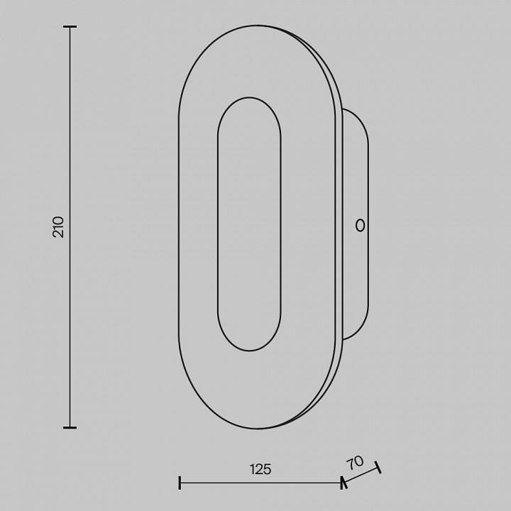Накладной светильник Maytoni Ply MOD355WL-L6BS3K
