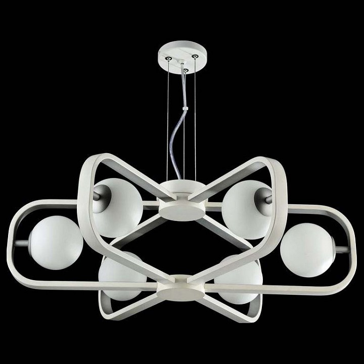 Подвесная люстра Maytoni Avola 6 ламп MOD431-PL-06-WS