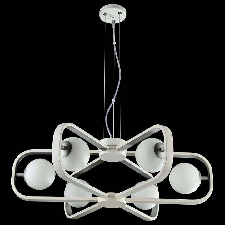 Подвесная люстра Maytoni Avola 6 ламп MOD431-PL-06-WS