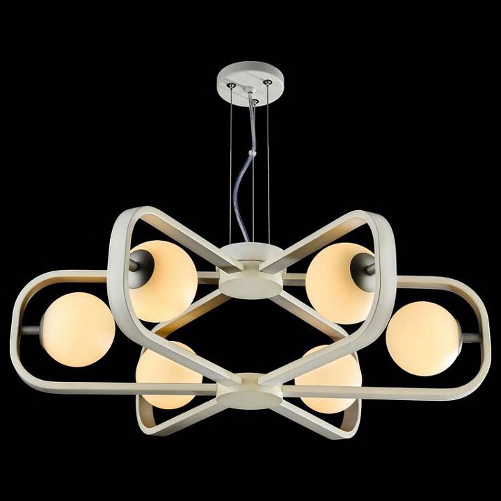 Подвесная люстра Maytoni Avola 6 ламп MOD431-PL-06-WS