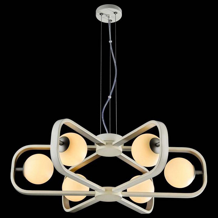 Подвесная люстра Maytoni Avola 6 ламп MOD431-PL-06-WS