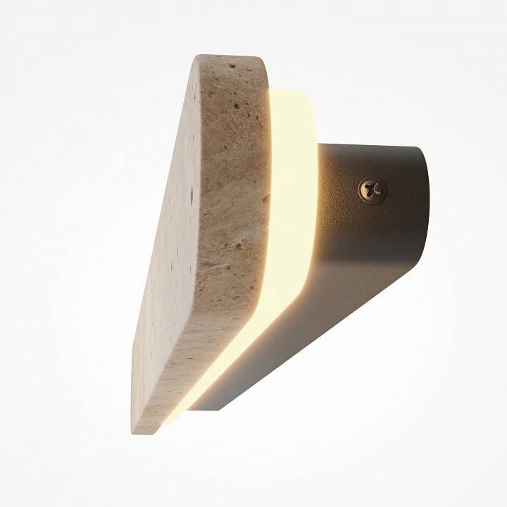 Накладной светильник Maytoni Glamping LED 17 Вт бежевый MOD437WL-L17BG3K