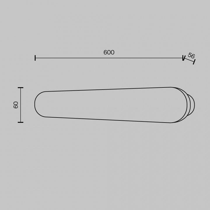 Накладной светильник Maytoni Glamping LED 17 Вт бежевый MOD437WL-L17BG3K
