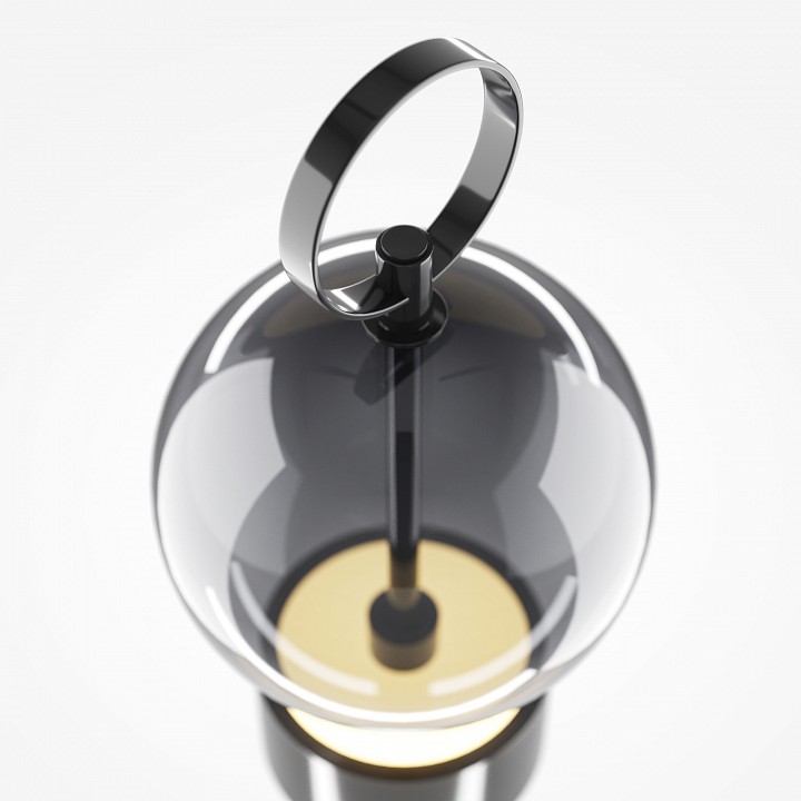 Настольная лампа декоративная Maytoni Double Moon MOD478RL-L3B3K