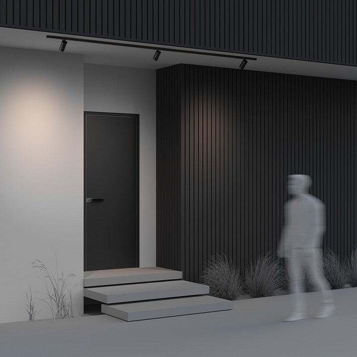 Трековый светодиодный светильник Maytoni Focus Led O-TR02-1-S-20WB3K