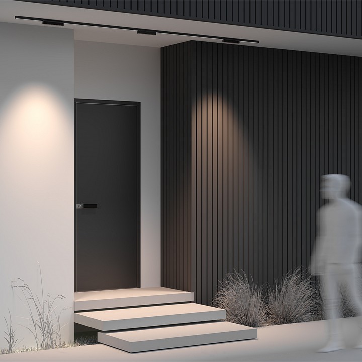 Накладной светильник Maytoni Points 12 Вт 3000K O-TR02-2-S-12WB3K