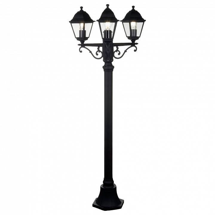 Фонарный столб Maytoni Abbey Road 3 плафона O003FL-03B