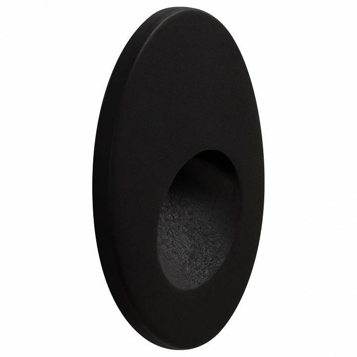 Встраиваемый светильник Maytoni Bil 3 Вт 3000 К черный O015SL-L3B3K