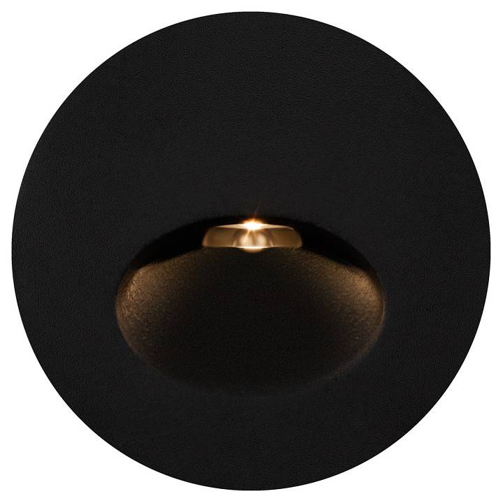 Встраиваемый светильник Maytoni Bil 3 Вт 3000 К черный O015SL-L3B3K