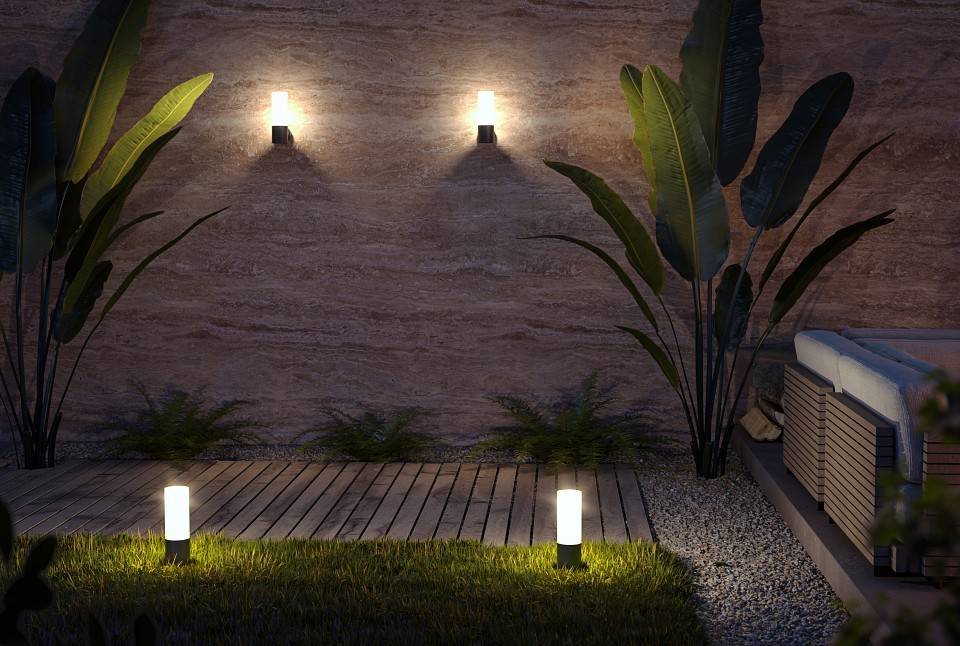 Уличный светильник Maytoni Willis O418FL-01GR