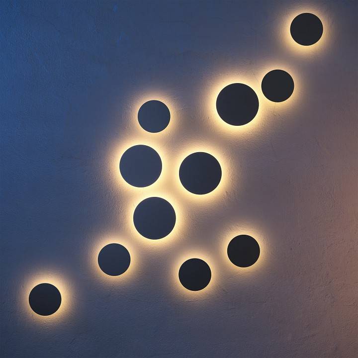 Настенный светильник Maytoni Wald LED 12 Вт золотой O420WL-L12GF