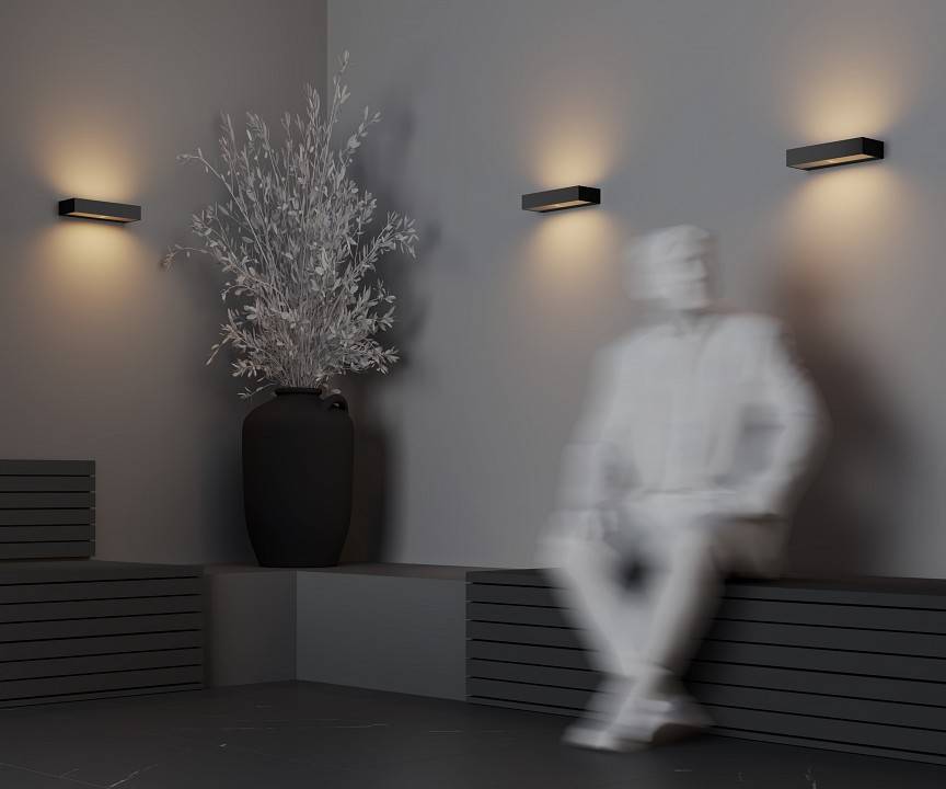 Светильник накладной Maytoni Lot 20 Вт 3000K золотой O428WL-L20GF3K