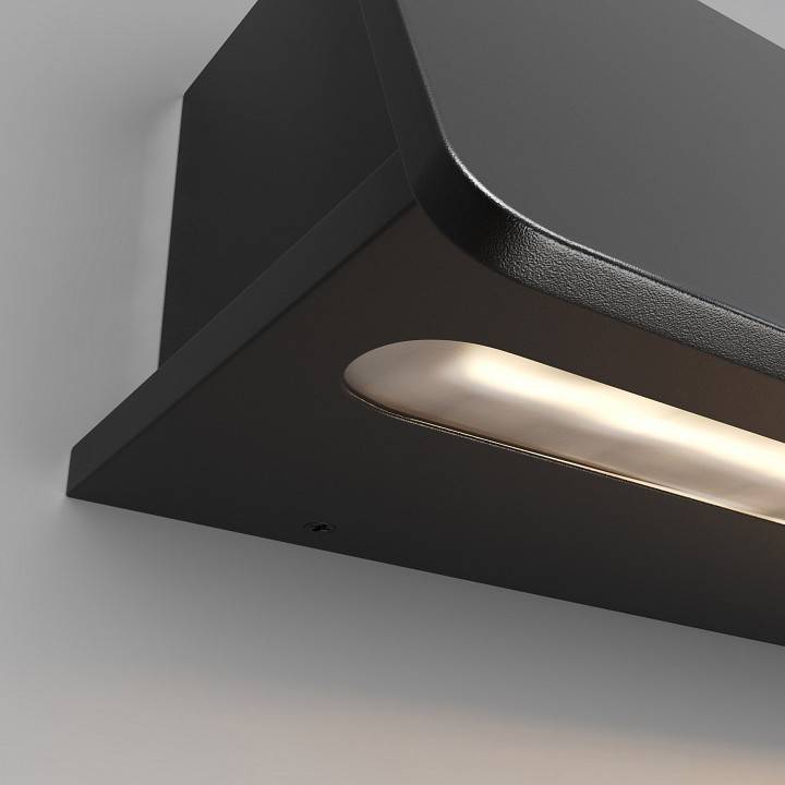 Светильник уличный настенный Maytoni Trupp 10 Вт 3000K O429WL-L10GF3K