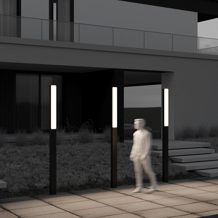 Уличный светильник Maytoni Blitz O470FL-L40GF3K