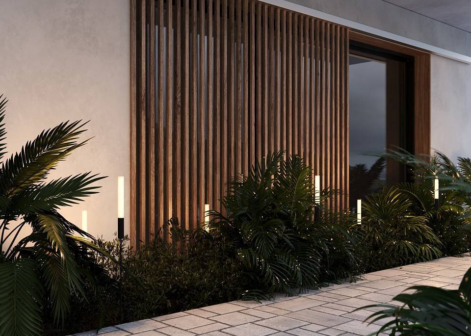 Уличный светодиодный светильник Maytoni Flare O487FL-L3GF3K1