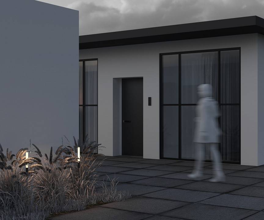 Уличный светодиодный светильник Maytoni Flare O487FL-L3GF3K1