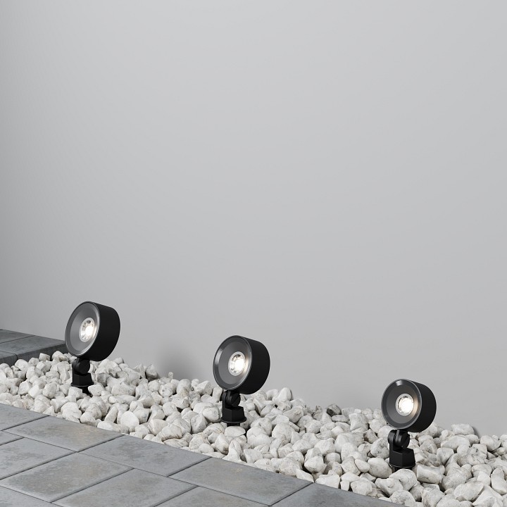 Уличный наземный светильник Maytoni Core O495FL-L25B3K