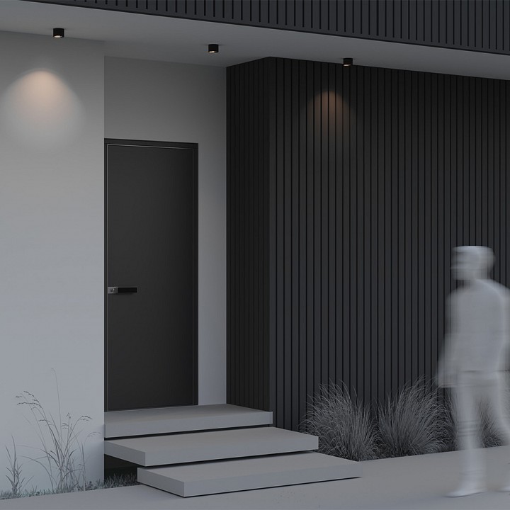 Светильник накладной Maytoni Lumina 7 Вт 3000K черный O498CL-L7B3K