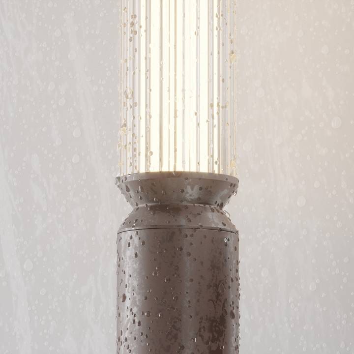 Уличный светодиодный светильник Maytoni Lit O593FL-L12BR3K