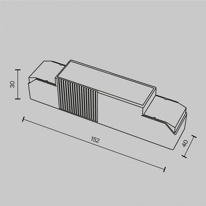 Блок питания Maytoni PSL-DL40-3CCT 350-500 мА PSL-DL40-3CCT-350-500mA