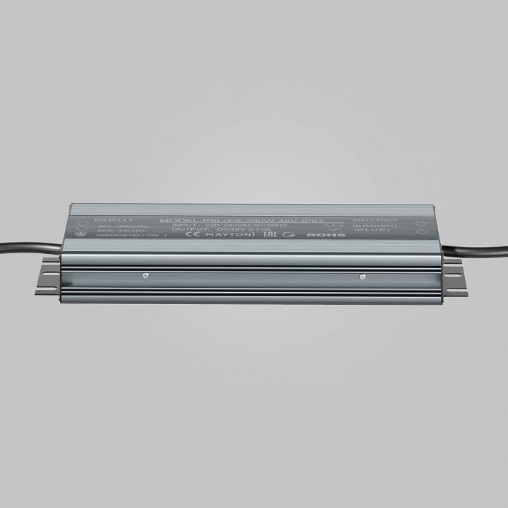 Блок питания с проводом Maytoni Power Supply Magnetic PSL008-200W-48V-IP67