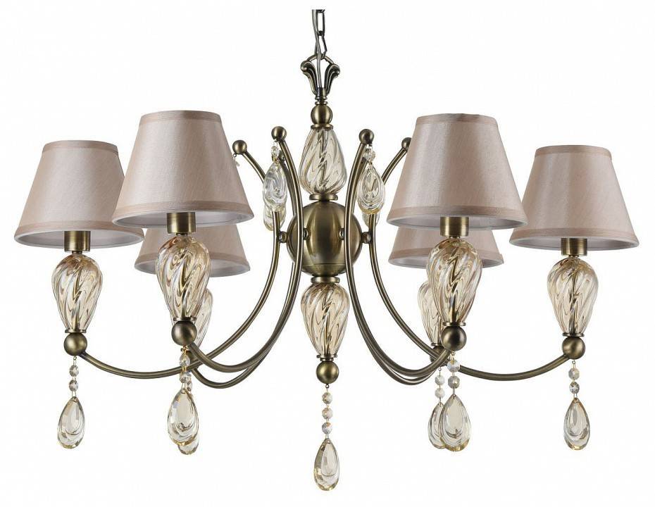 Подвесная люстра Maytoni Murano 6 ламп RC855-PL-06-R