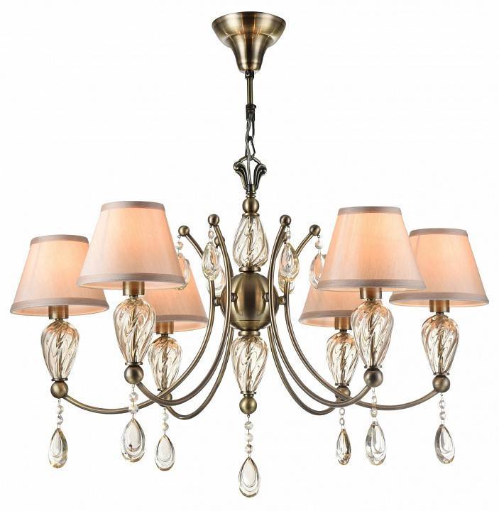 Подвесная люстра Maytoni Murano 6 ламп RC855-PL-06-R