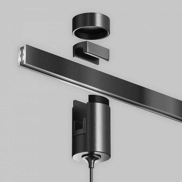 Подвесной светильник Maytoni Focus Led TR155-1-5W3K-B