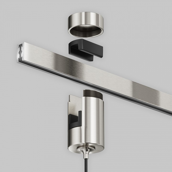 Подвесной светильник Maytoni Focus Led TR156-1-5W3K-PT