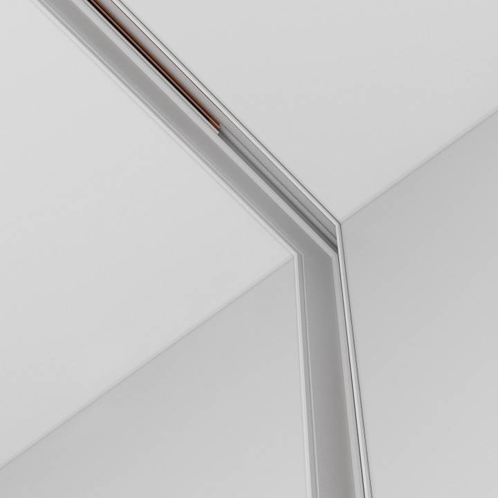 Соединитель угловой L-образный для треков встраиваемых Maytoni Accessories for tracks Exility TRA034CL-42W