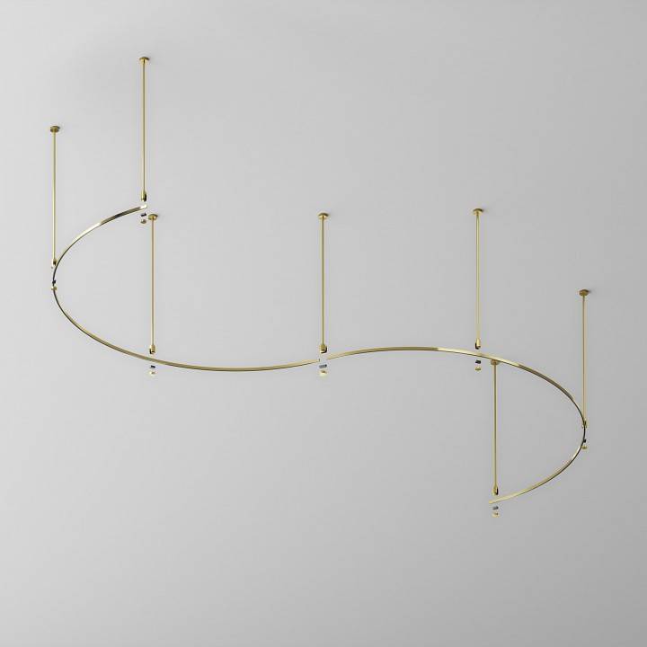 Трек накладной Maytoni Busbar trunkings Flarity TRX154-2SR-D1800-BS