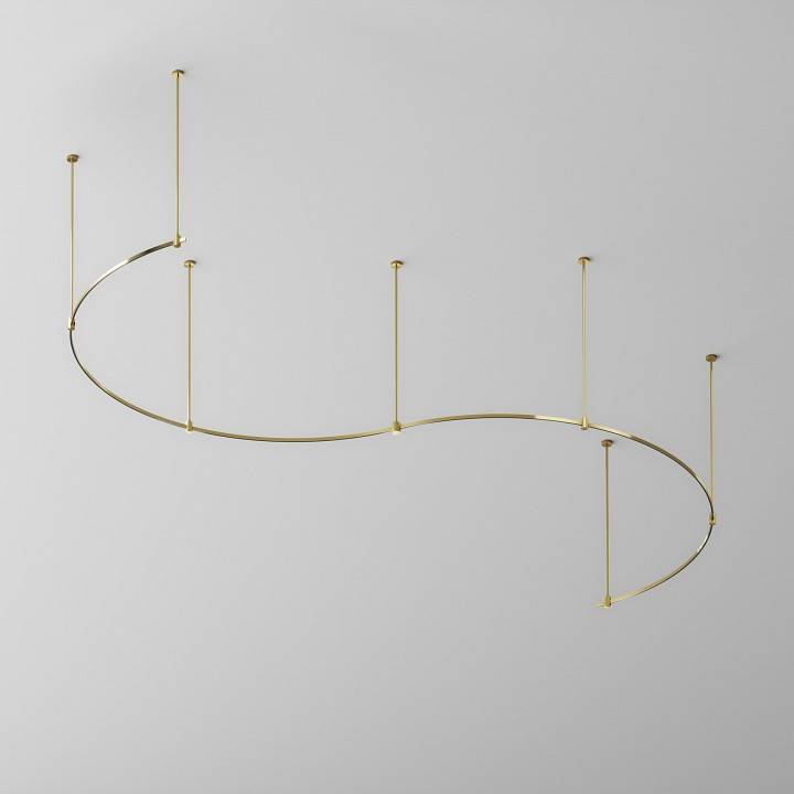 Трек накладной Maytoni Busbar trunkings Flarity TRX154-2SR-D1800-BS