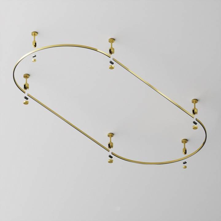 Трек накладной Maytoni Busbar trunkings Flarity TRX154-SR-D800-BS