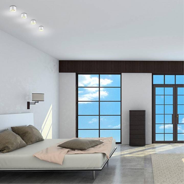 Накладной светодиодный светильник Novotech Recte 10 Вт 4000 K белый 357955