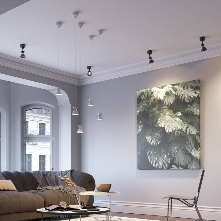 Подвесной светильник Novotech Compo 10 Вт черный/золото 358385