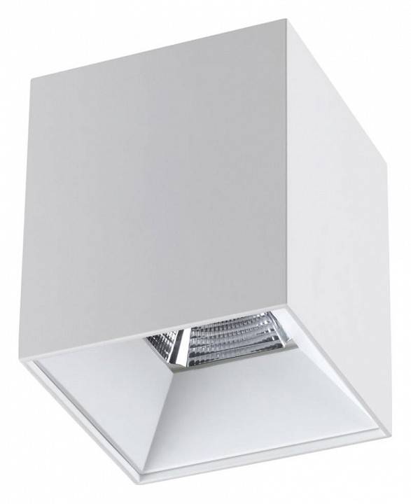 Накладной светодиодный светильник Novotech Recte 30 Вт 3000 K черный 358478