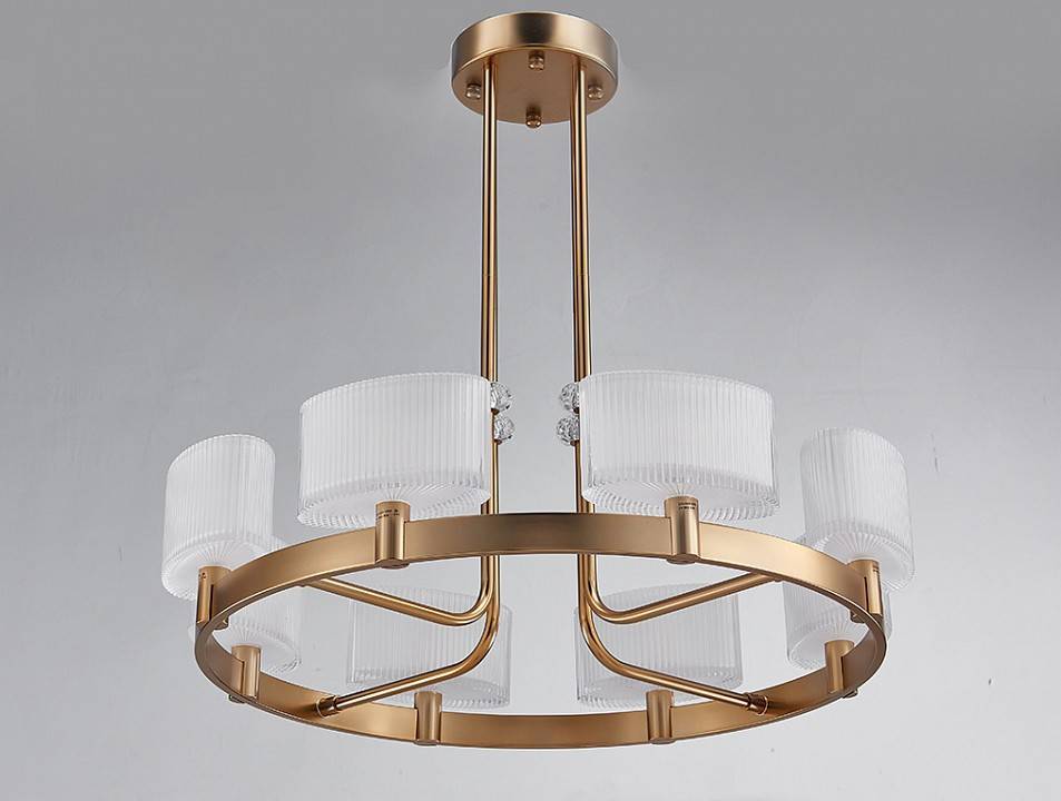 Люстра на штанге Newport 4330 4338/PL Gold