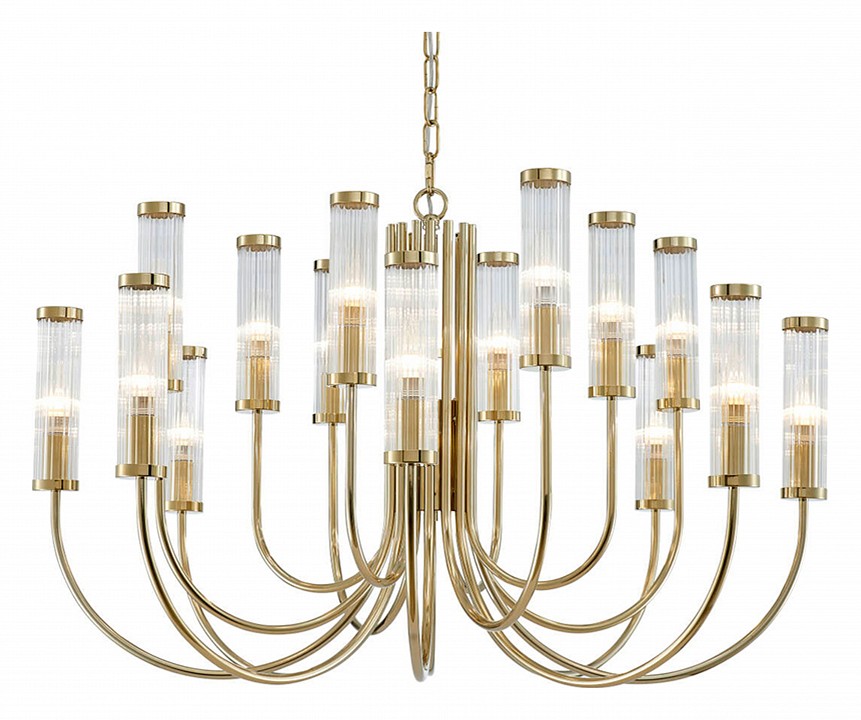 Подвесная люстра Newport 4550 4558+4+4/C gold