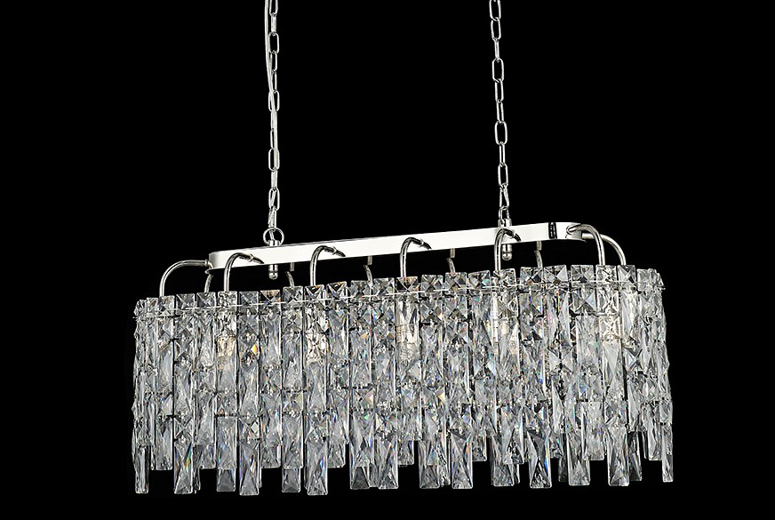 Подвесная люстра Newport IRMA 1312/C nickel