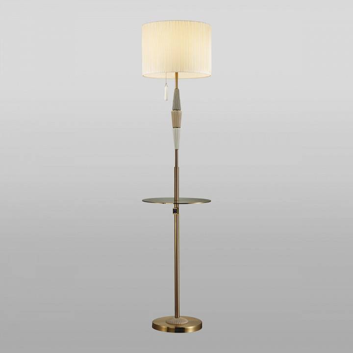 Торшер с полкой Odeon Light Latte 5403/1F