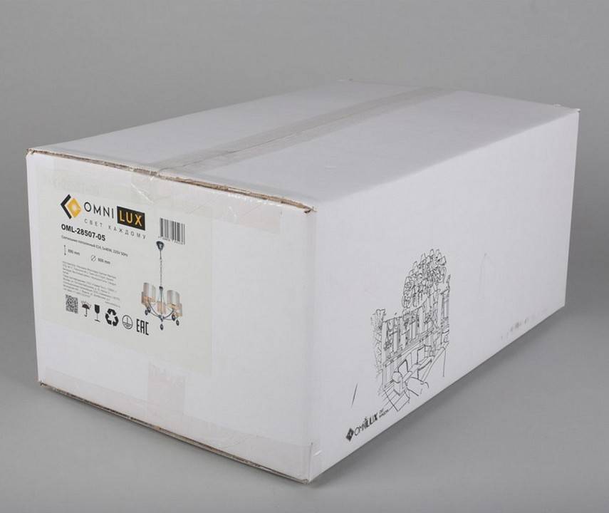 Подвесная люстра Omnilux Stelvio OML-28507-05