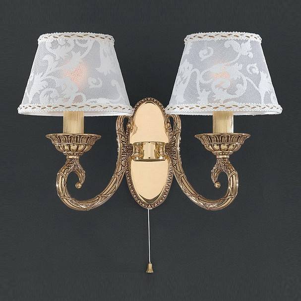 Бра Reccagni Angelo 8370 2-ламповое A 8370/2