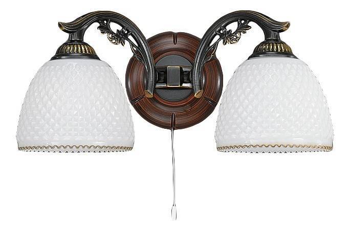 Бра Reccagni Angelo 8611 2-ламповое A 8611/2