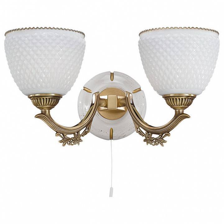 Бра Reccagni Angelo 8656 2-ламповое A 8656/2