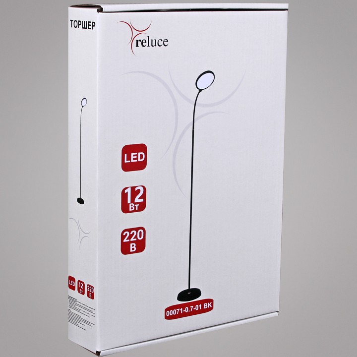 Торшер 00071-0.7-01 BK