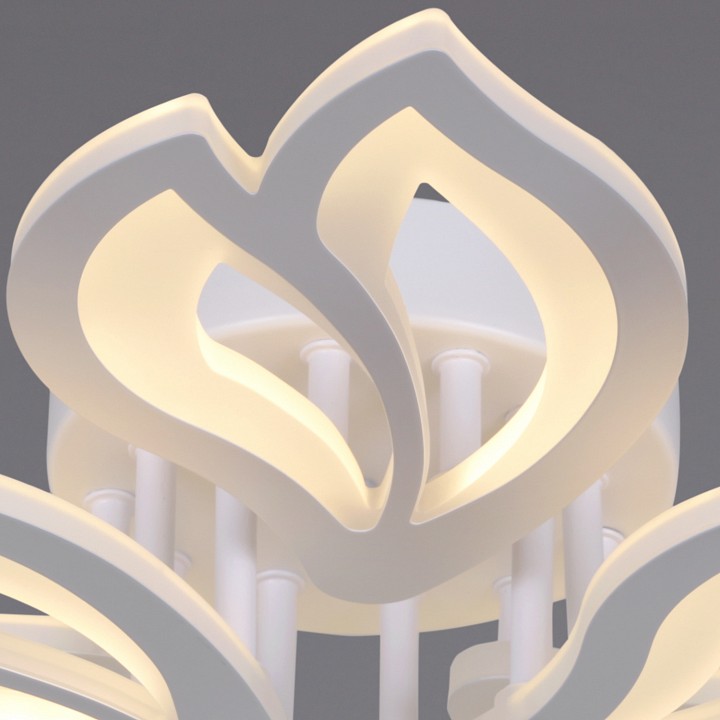 Потолочная люстра De Markt 00150-0.3-3+3 WH