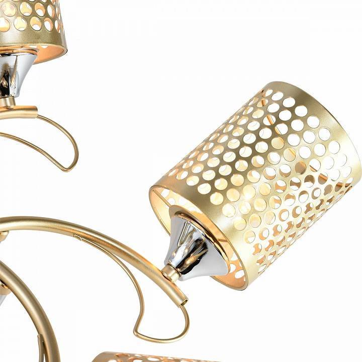 Потолочная люстра Reluce 01322-1 01322-0.3-05 MATT GOLD+CR